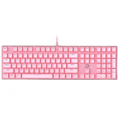 Combo Bộ Bàn Phím + Chuột + Tai Nghe + Lót Di Chuột Màu Hồng DAREU - Bộ bàn Phím Chuột Gaming Màu Pink