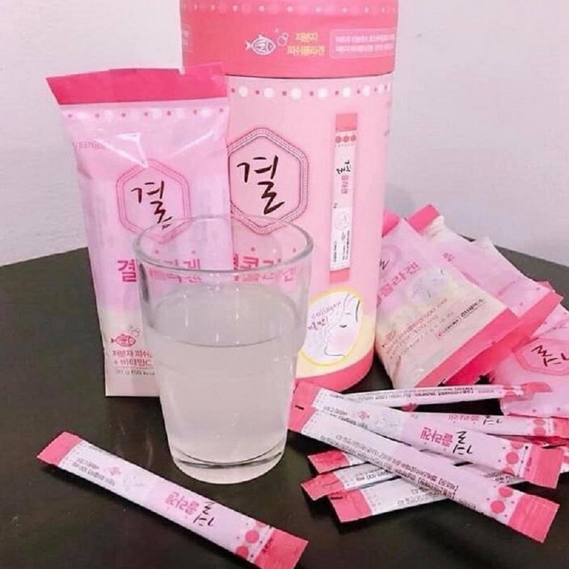 [ Hàng Chuẩn ] Bột Bổ Sung Collagen Cá Lemona Gyeol Fish Hàn Quốc, Hộp 60 Gói * 2g, Giúp Đẹp Da, Mịn Màng, Săn Chắc