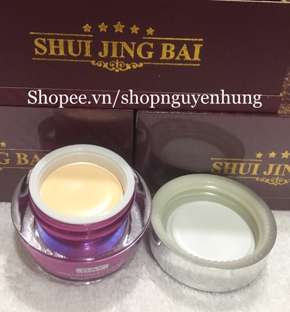 KEM TRẮNG DA CAO CẤP THUỶ TINH BẠCH ( SHUI JING BAI) KEM NGÀY 20G