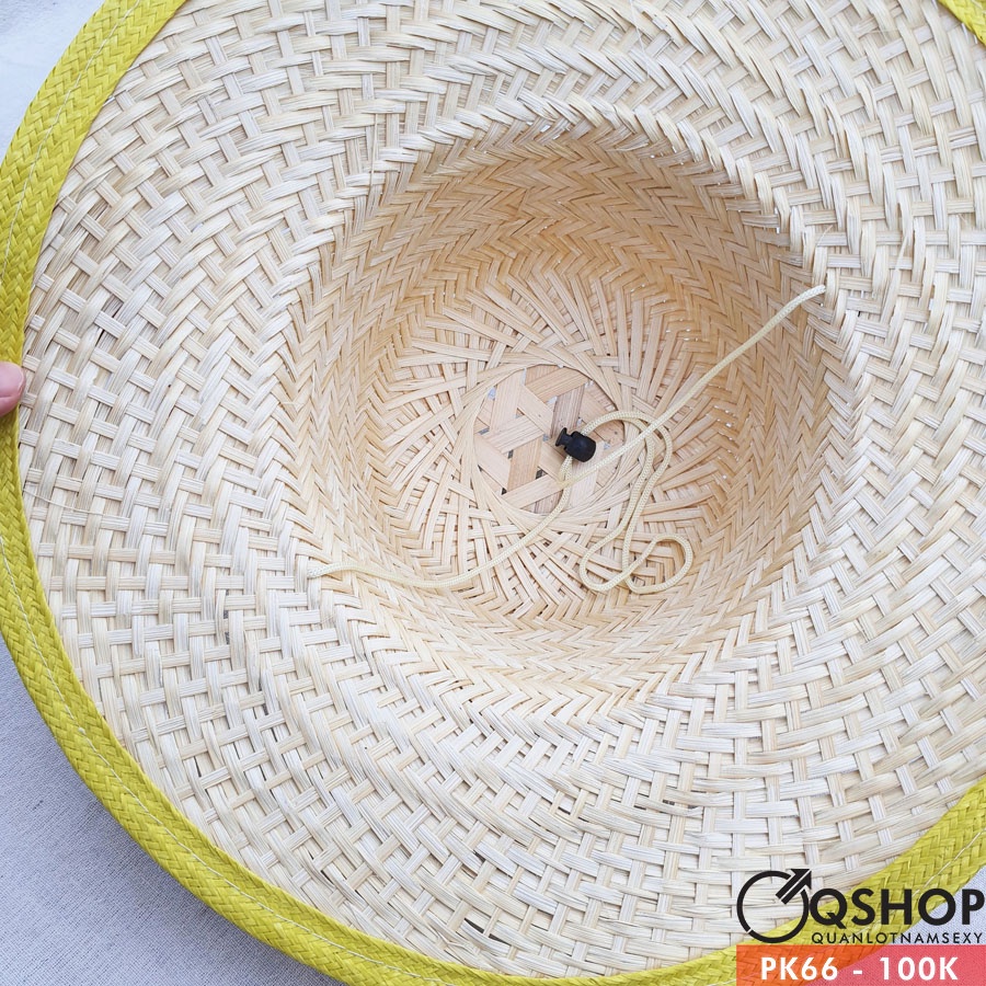 Nón cói tre mây đi biển QSHOP PK66