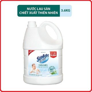 Nước lau sàn Sunlight hương Hoa thiên nhiên cho bé 3.8kg