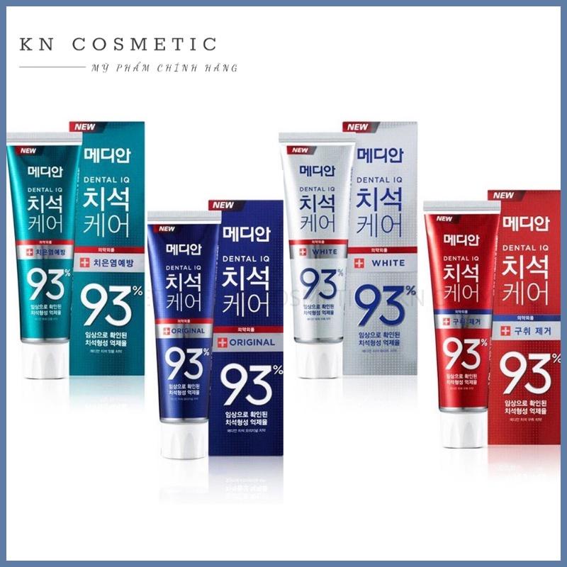 Kem Đánh Răng Median Dental IQ 93% Hàn Quốc chống hôi miệng Tuýp 120g