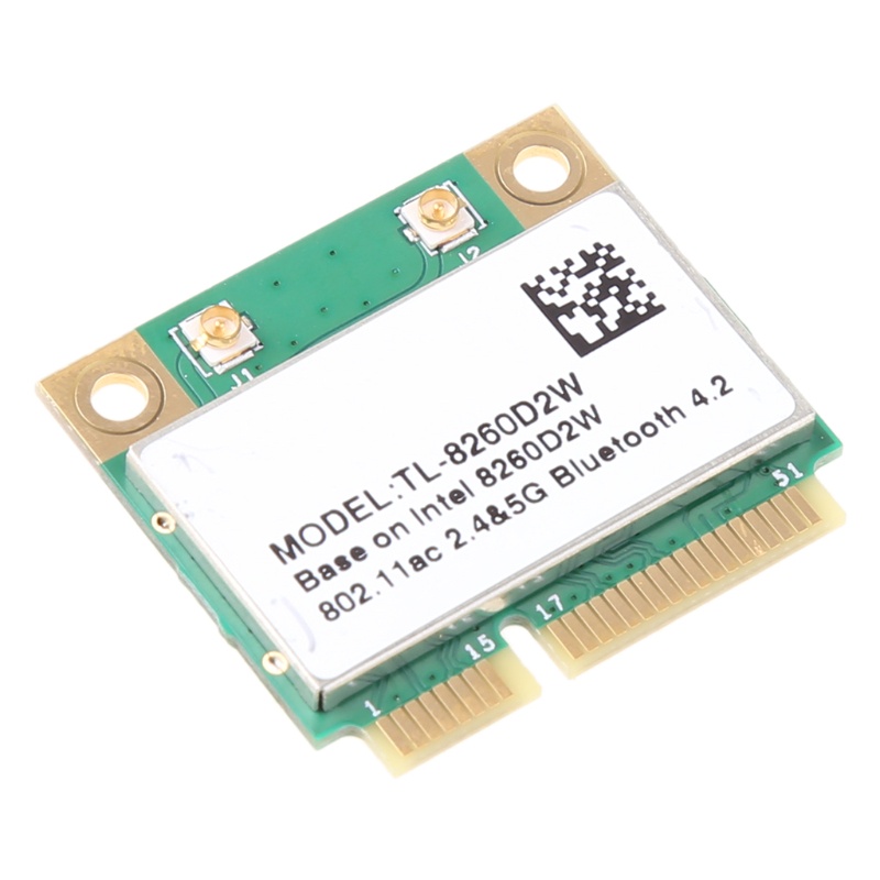 Thẻ Wifi Băng Tần Kép LIDU1 8260HMW AC 2 4G + 5G Mini PCIe