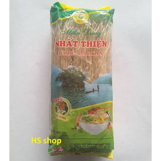 Túi 500gr Miến dong Nhất Thiện đặc sản Ba Bể -Bắc Kạn ,100% từ tinh bột dong riềng - NPP HS shop