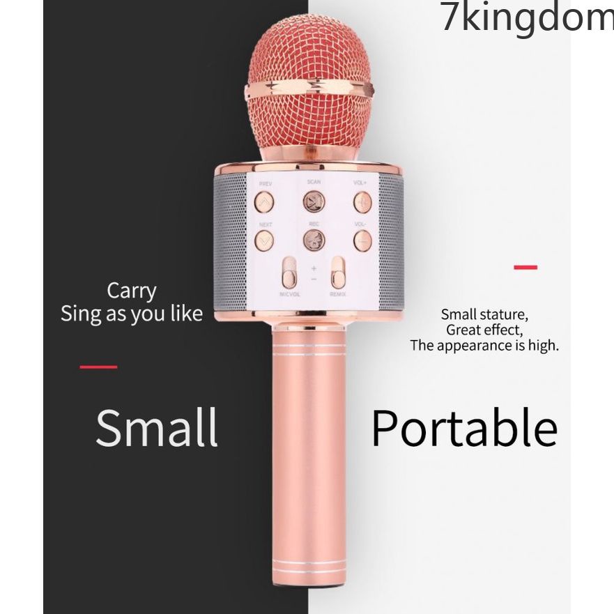 Micro Hát Karaoke Bluetooth Có Loa Mới