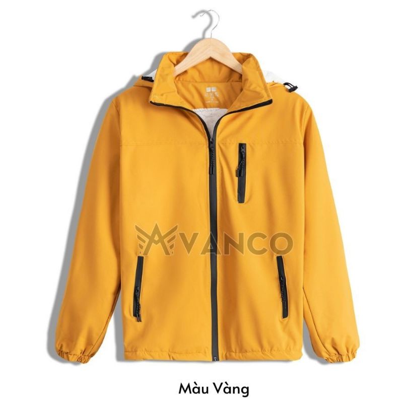 Áo khoác gió nam nữ  lót lông siêu ấm