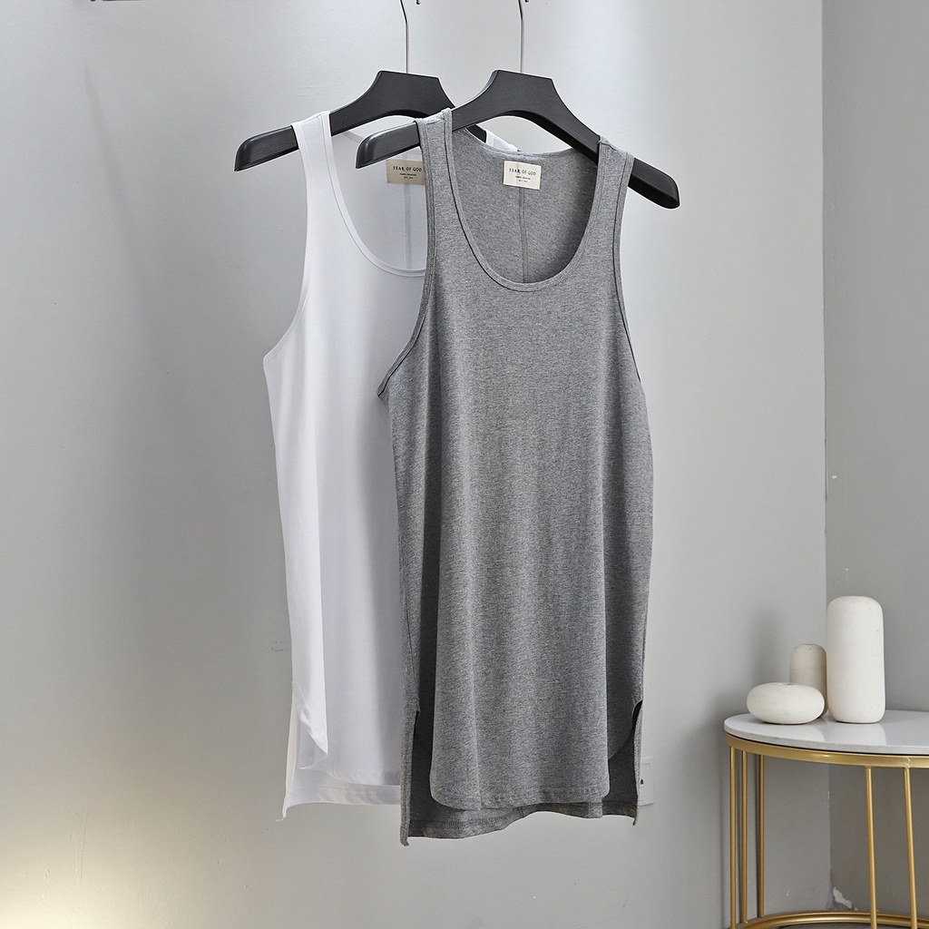 S-xl Điểm Sương Mù Phiên Bản Cao. Áo Ba Lỗ Thời Trang Năng Động Cho Nam Nữ