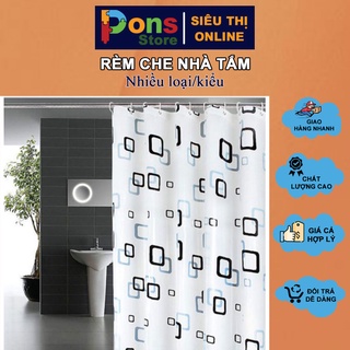 Rèm cửa/màn che nhà tắm - pon23