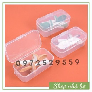 Set thìa dĩa Silicon tập ăn dặm cho bé