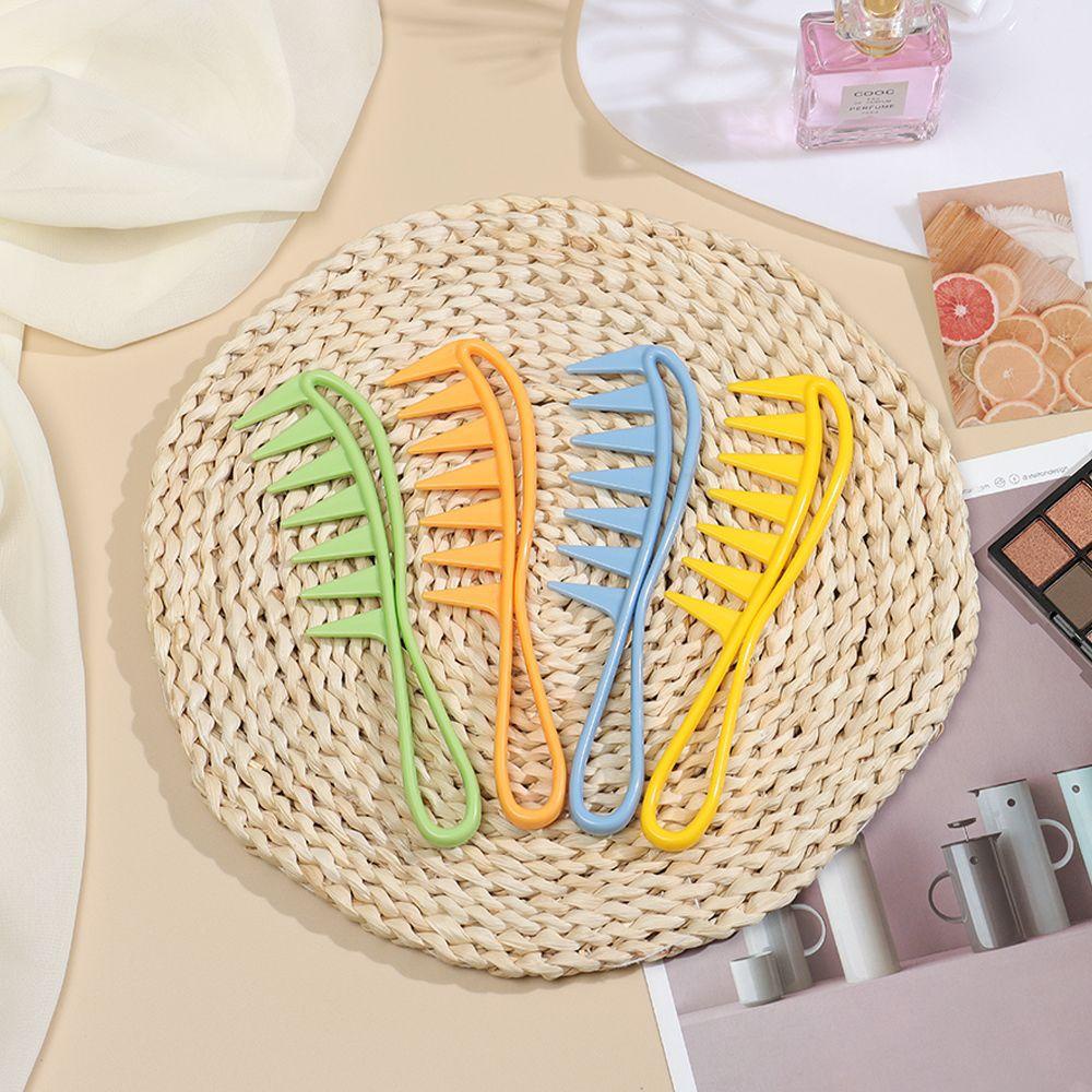 OCEANMAP Lược Răng Cá Mập Màu Sắc Kẹo Ngọt Mát Xa Da Đầu Chuyên Nghiệp