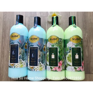 Sữa tắm nước hoa trắng da collagen sroget spf50pa+++ 1000ml thái lan