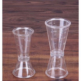 Ly Định Lượng Jigger Nhựa - Ly Định Lượng Pha Chế Cocktail 20-40cc