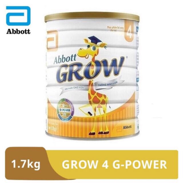 Sữa Abbott Grow số 4 1,7kg