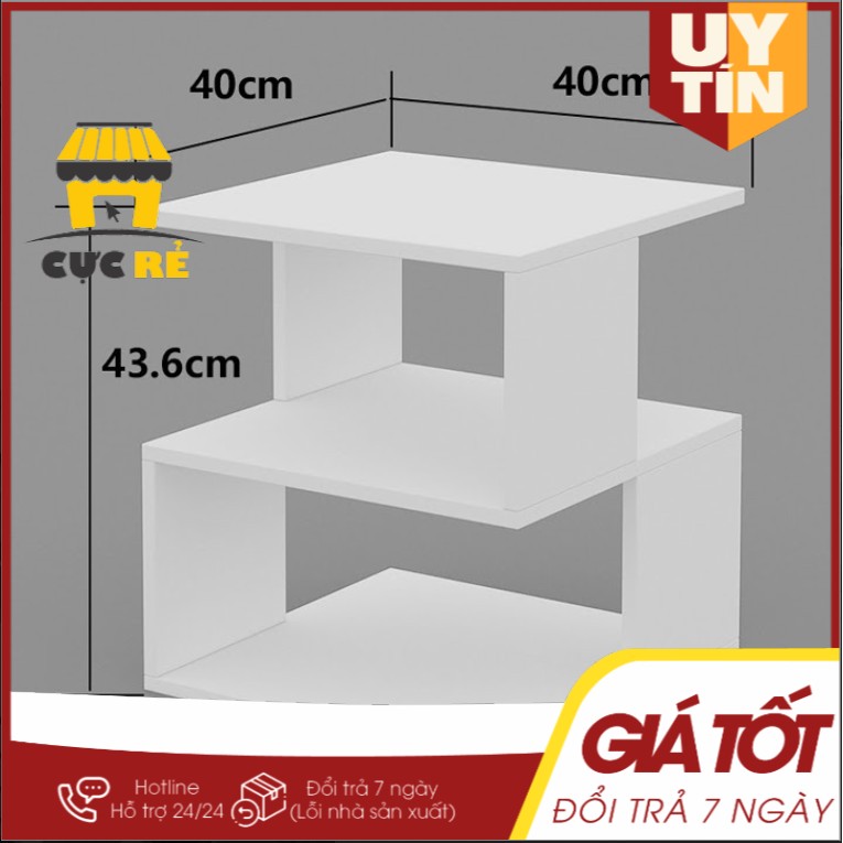 [GIÁ CỰC SÂU] Kệ tab đầu giường 40x40x43.6 (HÌNH SỐ 5)