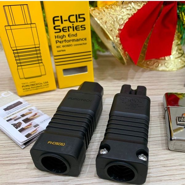 Jack nguồn Furutech FI-C15 (GOLD) - Phích cắm điện Furutech