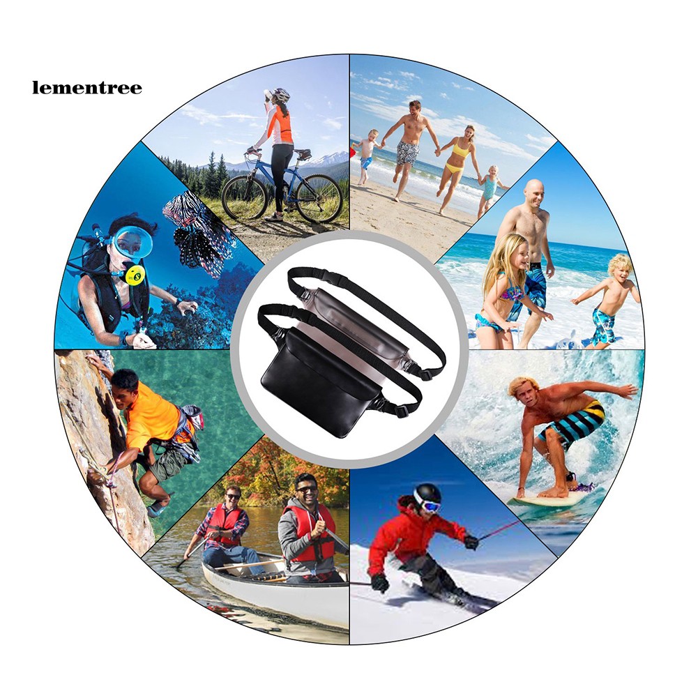 Túi Đựng Điện Thoại Di Động Bằng PVC Chống Nước Dùng Khi Đi Bơi