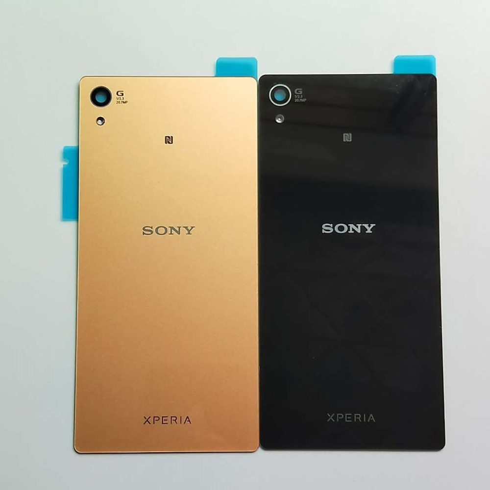 Mới Nắp Lưng Điện Thoại Bằng Kính Cho Sony Xperia Z4 / Z3 Plus E6553 E6533 Ốp