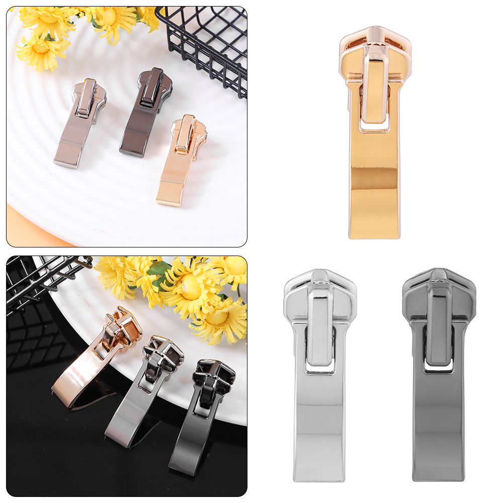 Khóa Kéo Kéo Vali Chống Nước Có Đầu Kim Loại Nhiều Màu Sắc DIY