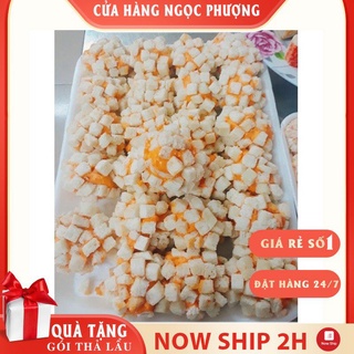 HẢI SẢN BÁNH MÌ CROUTON NHÂN SỐT MAYONE 500gr-24 Viên _NP_SG