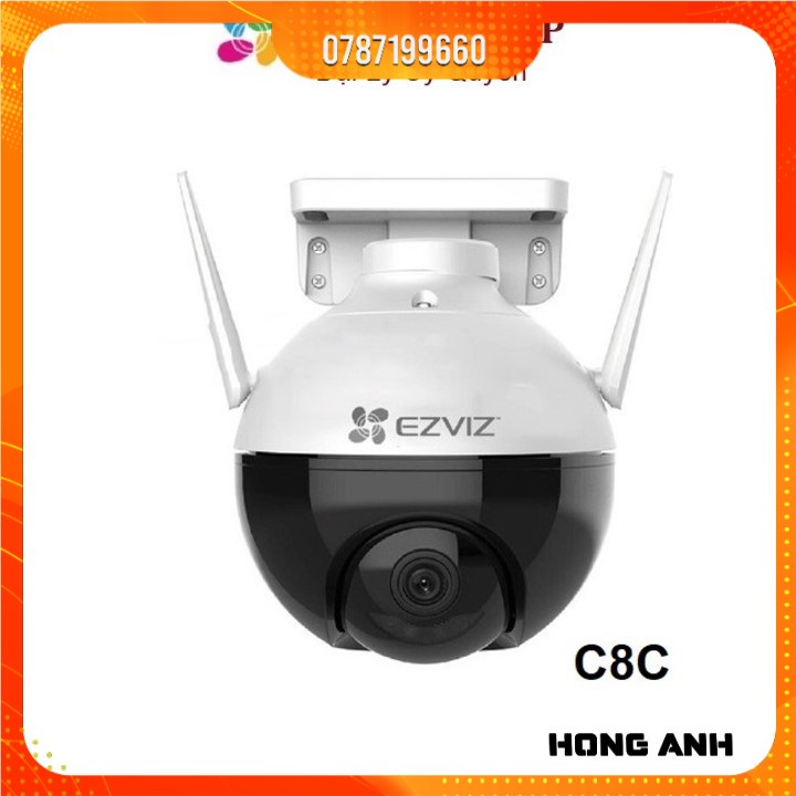 Camera Ezviz CS-C8C 1080p IP Ngoài trời , Xoay 360 độ, có mầu ban đêm | BigBuy360 - bigbuy360.vn