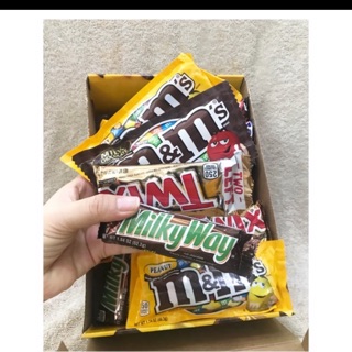 Kẹo chocolate/socola M&M hai loại
