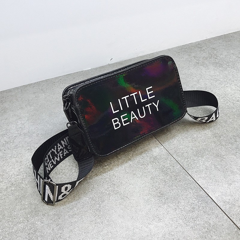 Túi Hộp Ánh Cầu Vồng Little Beauty Quai Chữ SD17