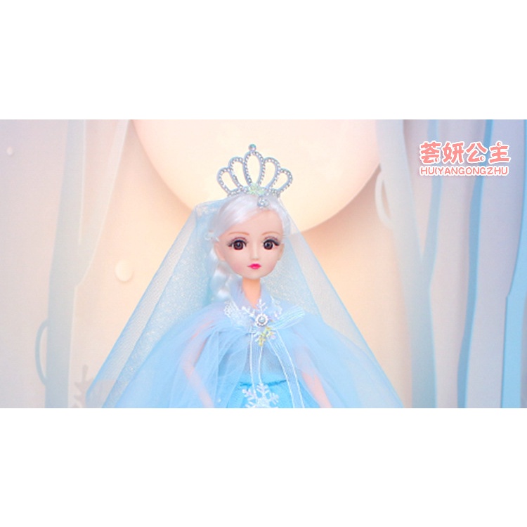 Búp bê barbie Elsa 30cm có khớp đồ chơi công chúa cho bé gái giá giá tốt E871