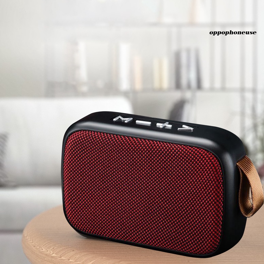 Loa bluetooth 4.2 không dây mini G2 6D có khe cắm cho thẻ nhớ TF