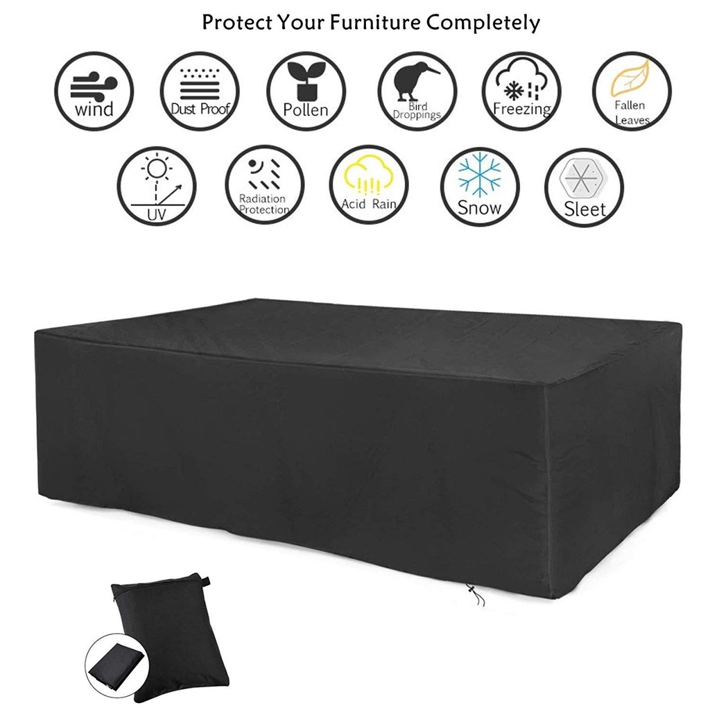 Vỏ Bọc Ghế Bằng Vải Oxford 210D Chống Tia UV/Chống Thấm Nước Có Dây Rút