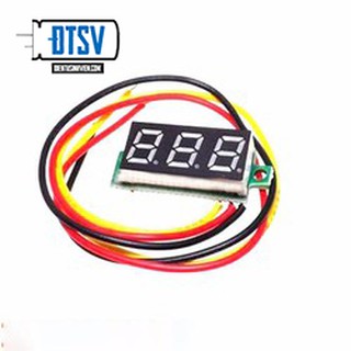 Vôn Kế Điện Tử 0.28 Inch 0-100VDC