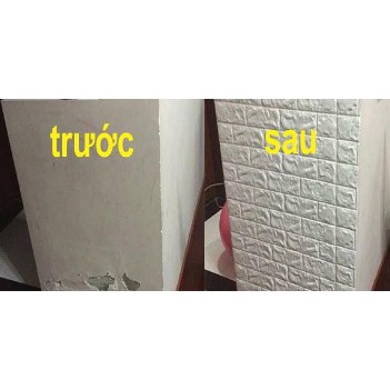 Xốp Dán Tường 3D, kích thước 70x77cm, dày 3-4mm