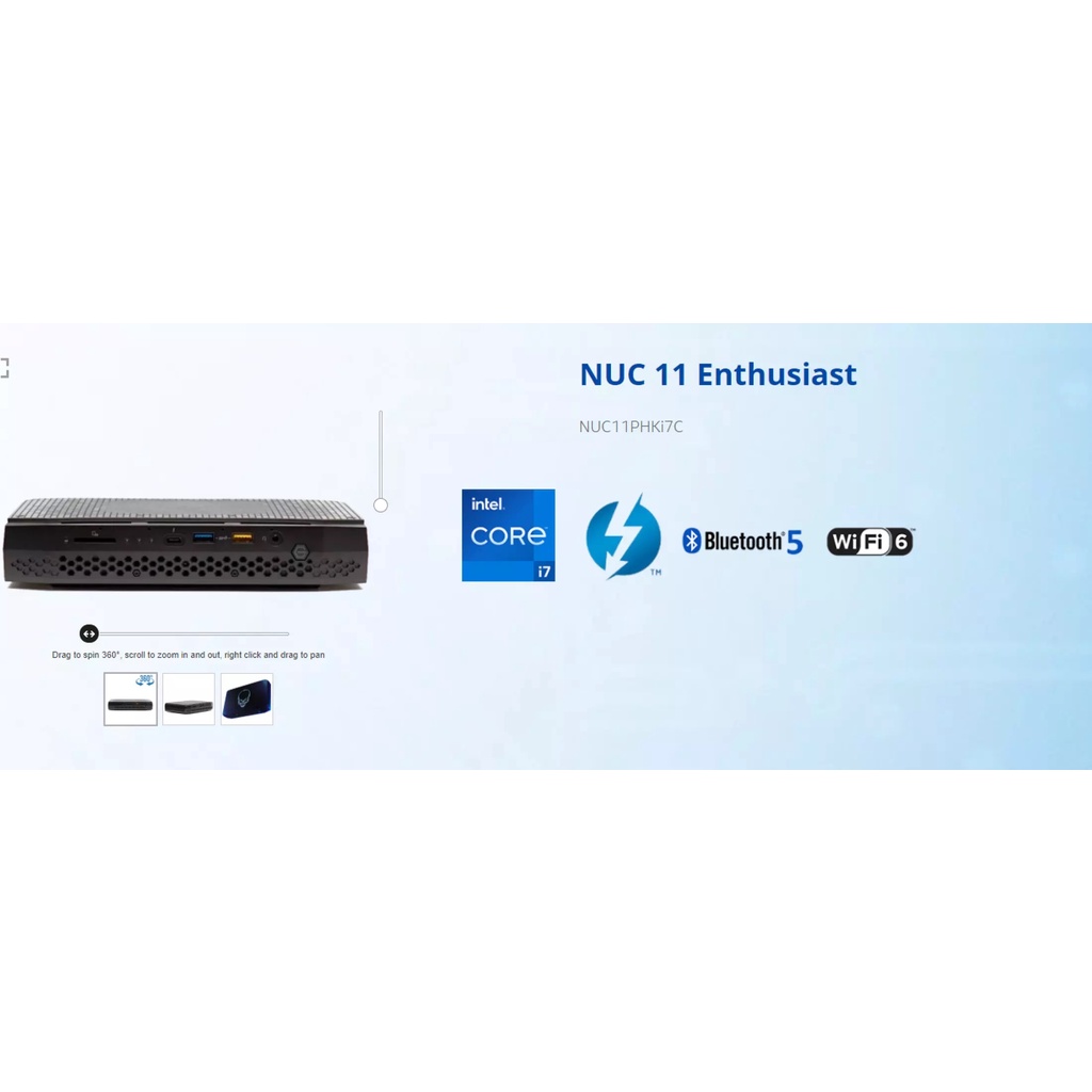 Intel Phantom Canyon NUC11PH / NUC11PHK (NUC11PHKi7C + 32GB DDR4 3200MHz + 1TB NVME SSD + ACTIVATED MS Windows 11 Home | BigBuy360 - bigbuy360.vn