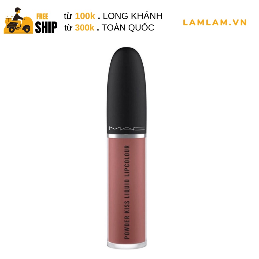 Son Kem Lì MAC Powder Kiss Liquid 997 Over The Taupe