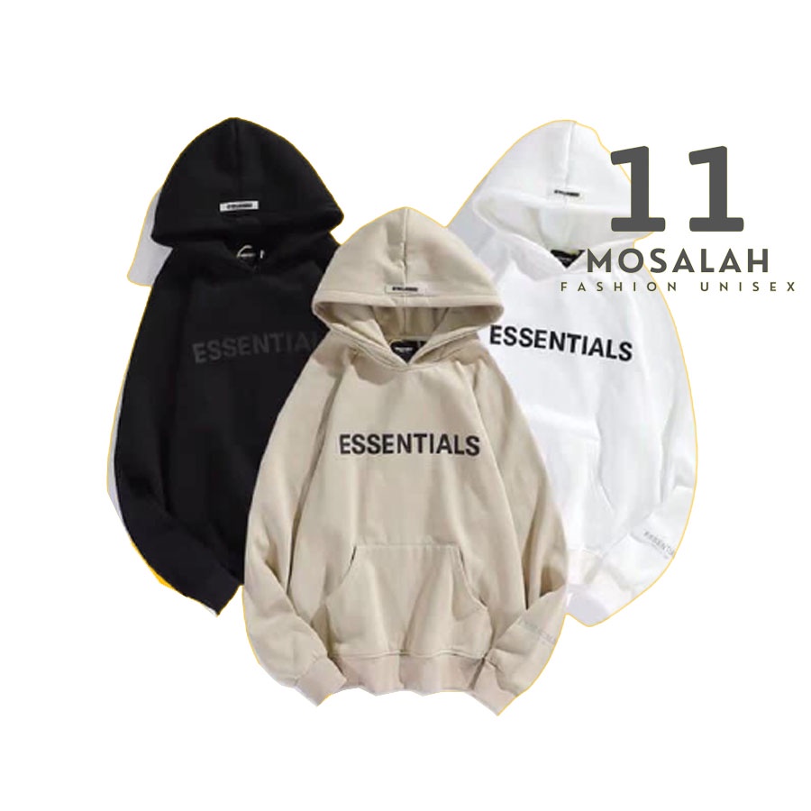 Áo hoodie Essentials nam nữ nỉ bông form rộng cao cấp. mo1 | BigBuy360 - bigbuy360.vn