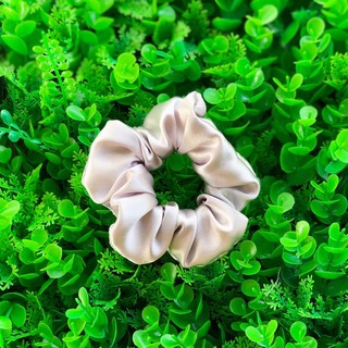 combo 100 scrunchies trơn size 10cm