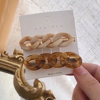 Set Kẹp Tóc Retro Hàn Quốc Hot Trend