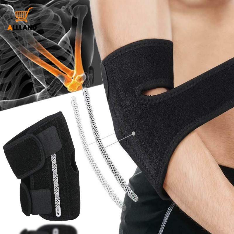 1 Đai Quấn Khuỷu Tay Tự Phục Hồi Thoáng Khí Có Thể Điều Chỉnh Hỗ Trợ Giảm Đau Khớp Khi Chơi Thể Thao
