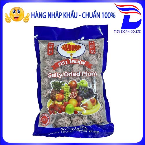 Xí muội mặn Thái Lan ⚡HÀNG NHẬP KHẨU⚡ (120 viên ) 500gr