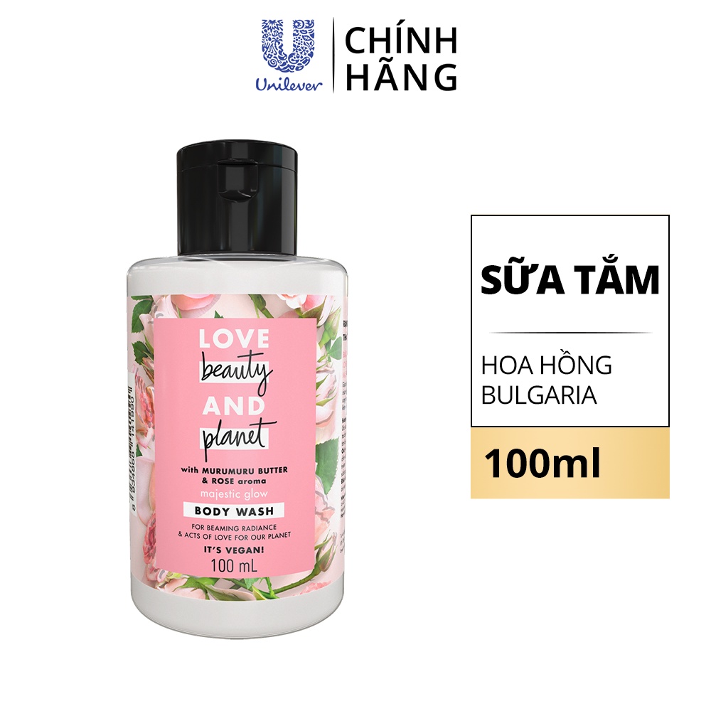 [Bạn mới nhập COSHBM -50% đơn 0Đ] [HB GIFT] Quà tặng dầu gội/ Sữa tắm Love Beauty and Planet 100ml x1 - Giao ngẫu nhiên