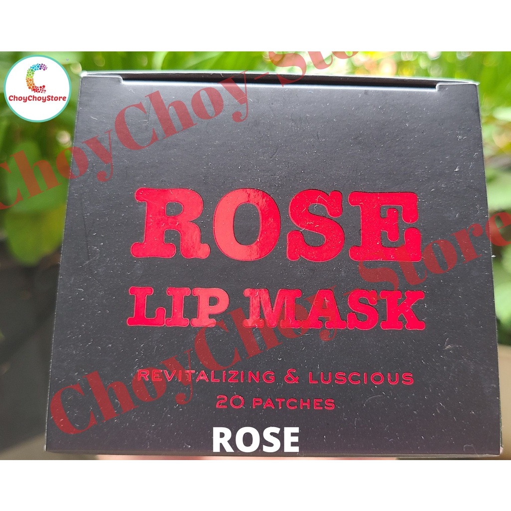 [MEDIHEAL VN PP] KOCOSTAR Rose Lip Mask  &amp; Cherry Blossom Lip Mask (1 hộp 20 miếng) - Mặt nạ Môi Hoa Hồng &amp; Hoa Anh Đào