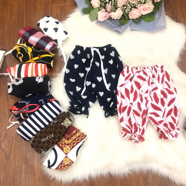 Quần boom siêu xinh cho bé gái -QBG