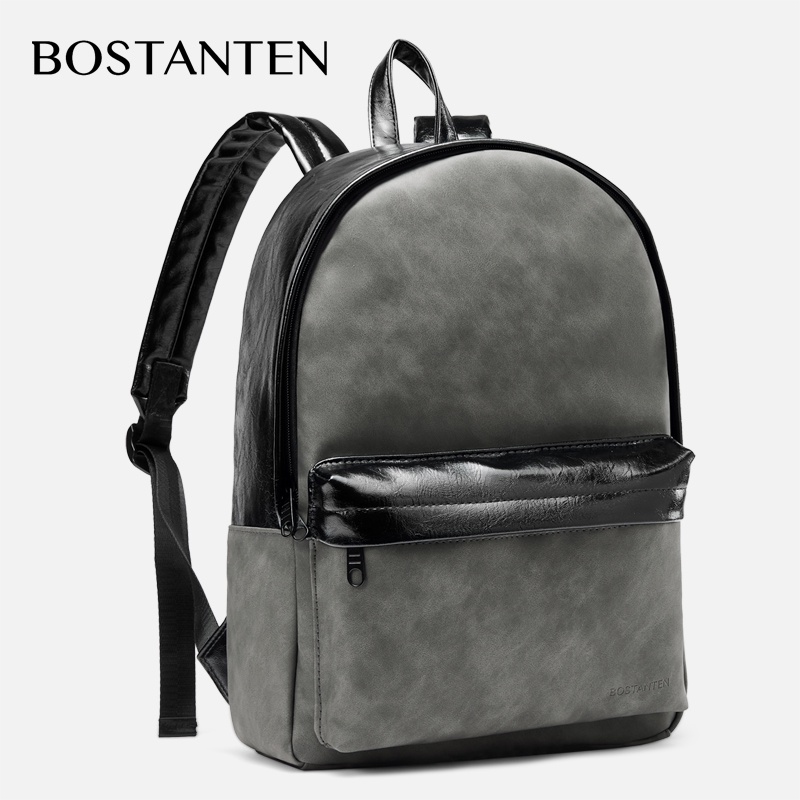 Balo da PU BOSTANTEN đựng Laptop thời trang công sở cho trường học/văn phòng