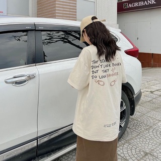XPstore Áo thun tay lỡ Nam Nữ Missout something