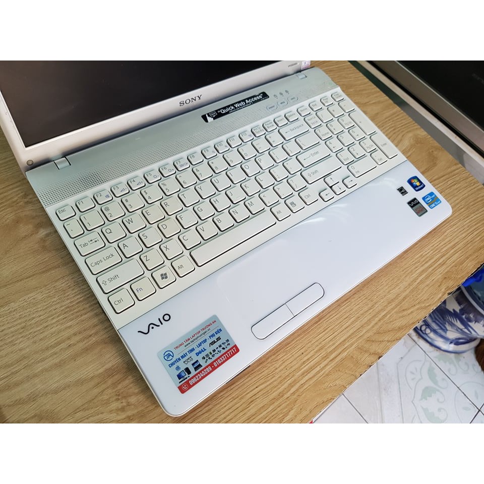 Laptop Cũ Sony Vaio VPCEB Trắng Core i5_Ram 4G_Màn lớn 15.6 inch văn phòng, học tập mượt mà. Tặng đầy đủ phụ kiện | BigBuy360 - bigbuy360.vn
