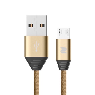 Dây cáp sạc nhanh Rockspace M5 cổng micro usb dây dù 1m dùng cho các dòng điện thoại android - Hàng chính hãng
