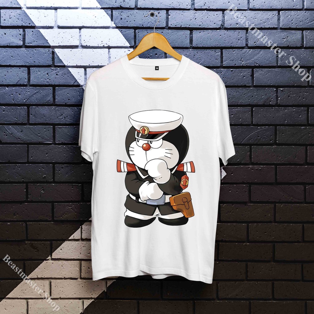 Áo Thun Doraemon Mèo máy Doremon nam giá rẻ cute cực chất dễ thương ngắn tay O12DRM041