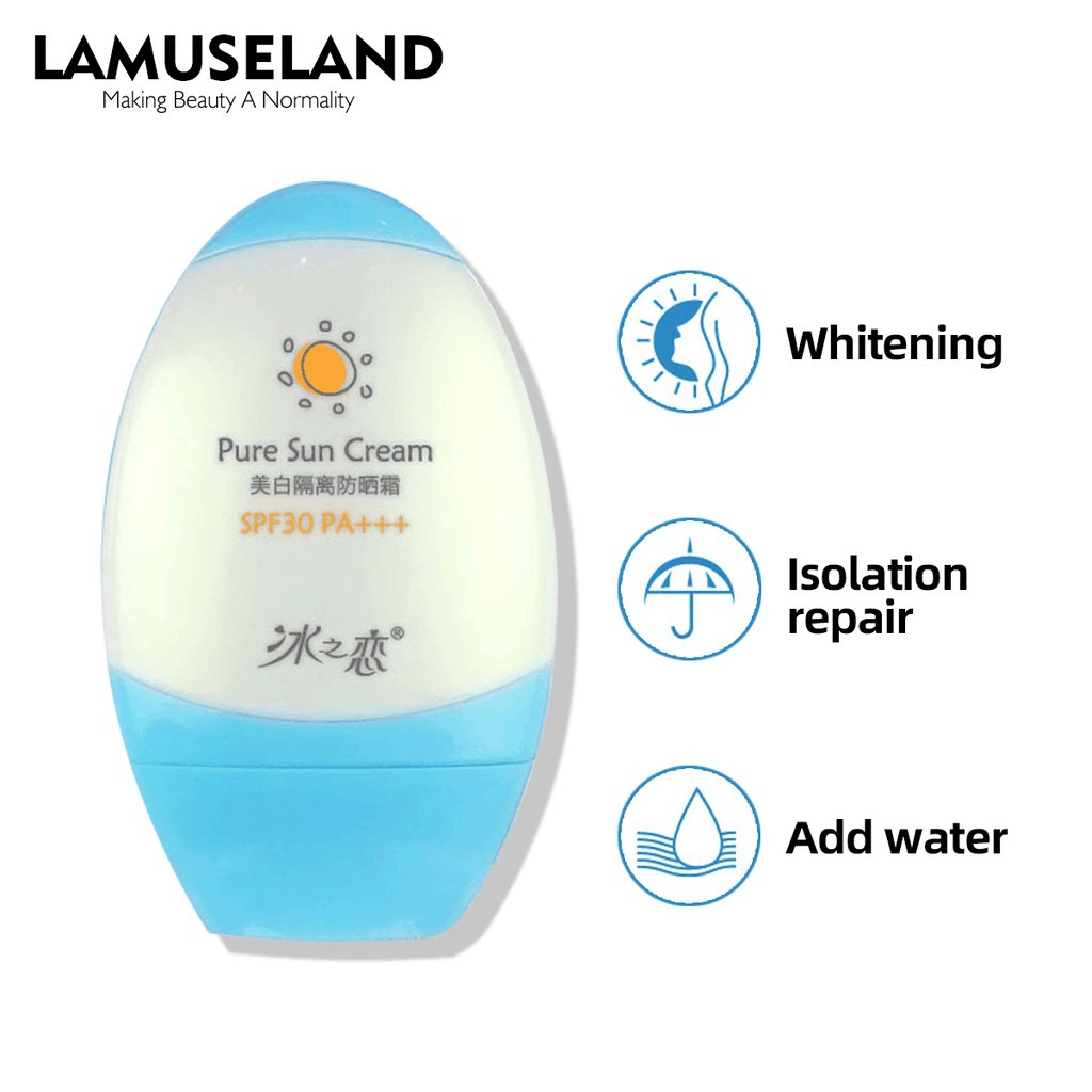 Kem Chống Nắng Lamuseland SPF50 PA + + + 50g Giúp Làm Trắng Và Chống Lão Hóa Hiệu Quả