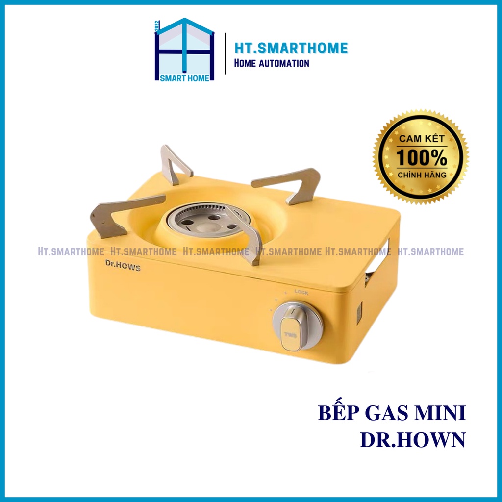 Bếp gas Mini Cassette Dr.Hows - Nhỏ gọn & di động - Lõi hợp kim - Tiết kiệm năng lượng