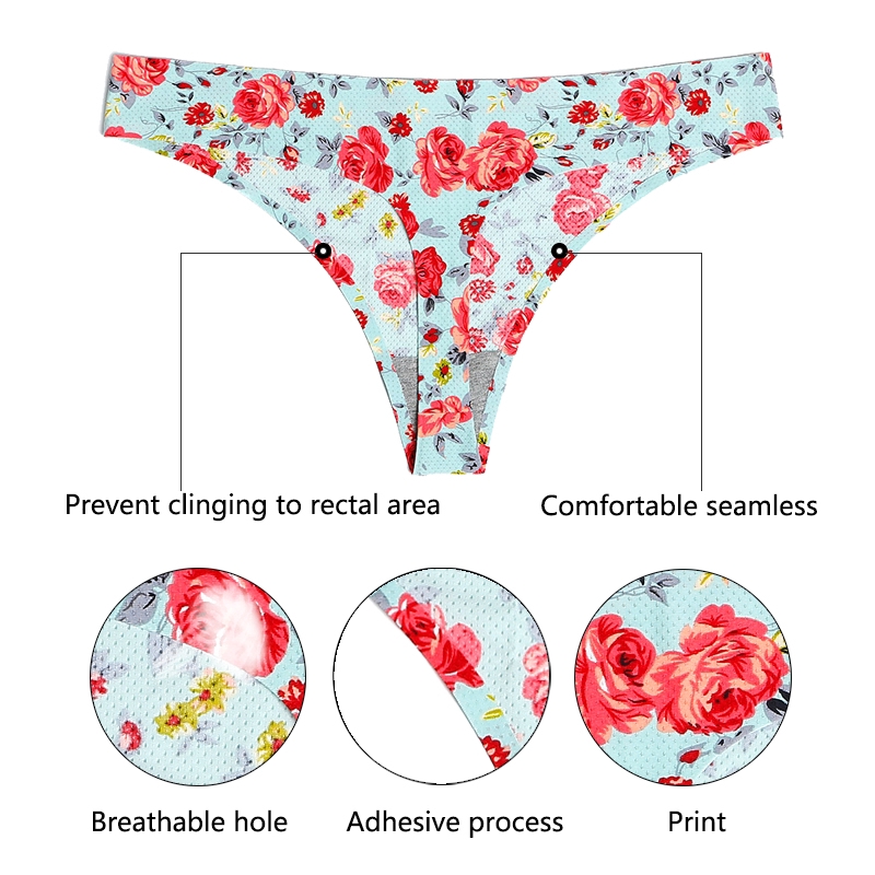 Set 6 quần lót cotton ZXYOUPING thoáng khí in họa tiết size US thời trang cho nữ