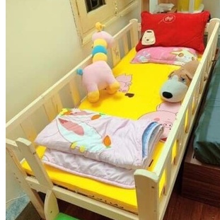 Nệm Giường Gỗ  Bảo Vệ Lưng Bé, Bông Dày Tự Nhiên An Toàn Cho Bé Leli Official